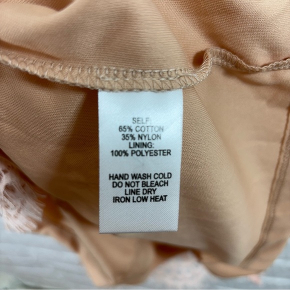 Lulus She's A Knockout Blush Lace Sheath Dress Small NWT - Picture 7 of 7